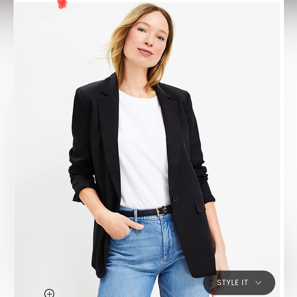 Loft Blazer Adjustable sleeves